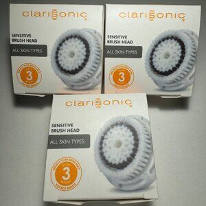 Clarisonic Sensitive Facial Cleansing Brush Head Replacement 3 PACK